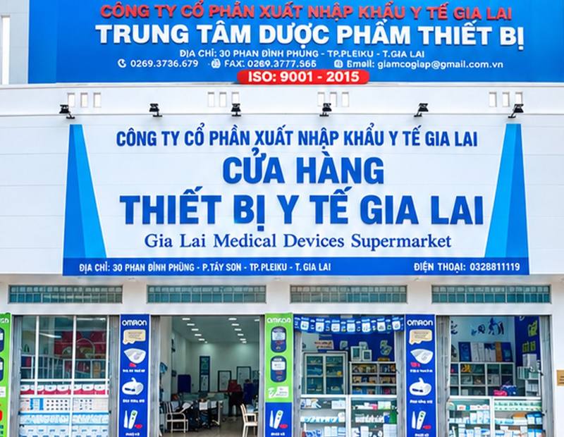 Cửa hàng Thiết bị Y tế Gia Lai